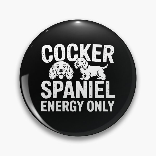 Item preview, Cocker Spaniel Energy Only designed and sold by theartfulaspie.