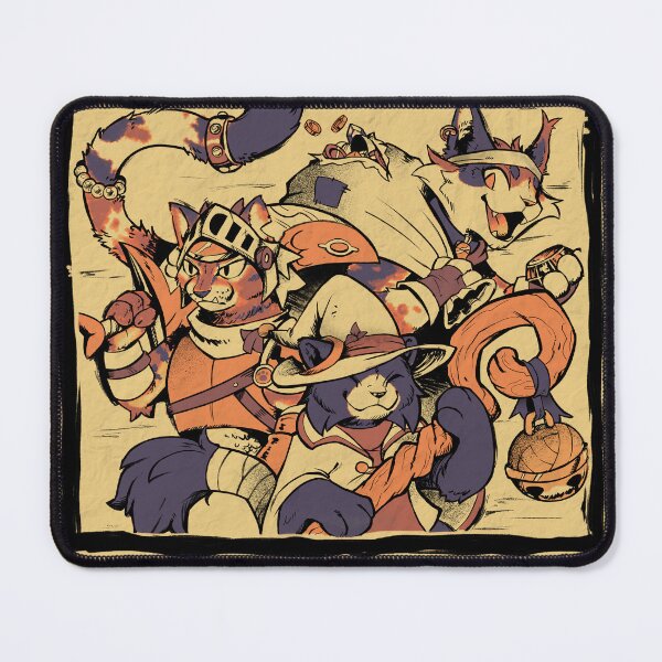Item preview, The Dungeon Meowsters WANTED designed and sold by CupcyUpcy.