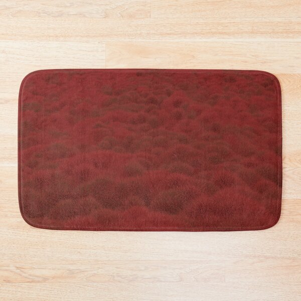 Item preview, Minimalist Crimson Red Dunes | Rich Textured Red Landscape Digital Art designed and sold by Midnight Veil Designs.