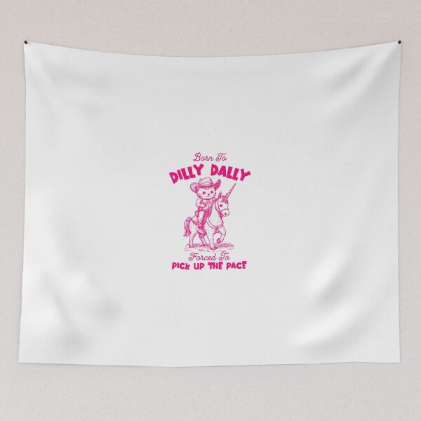 Item preview, Born To Dilly Dally Forced To Pick Up The Pace Cow designed and sold by Phillipsalexan.
