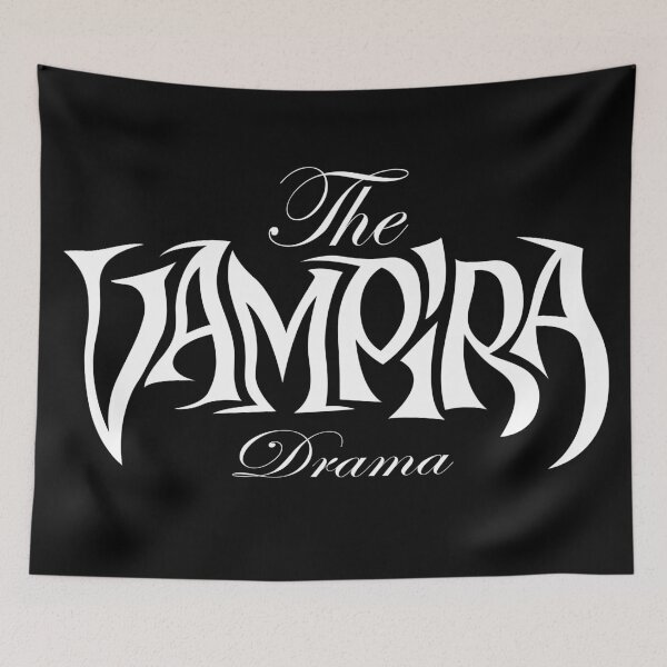 Item preview, Vampire. The Vampire Drama. Gothic letters. designed and sold by Tribalgothss.