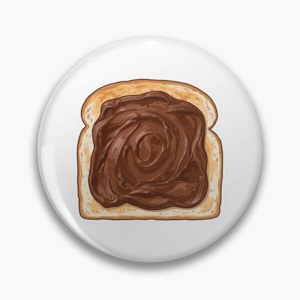 Item preview, Yummy Slice Of Chocolate Spread Toast designed and sold by rissershop.