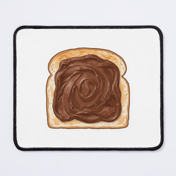 Item preview, Yummy Slice Of Chocolate Spread Toast designed and sold by rissershop.