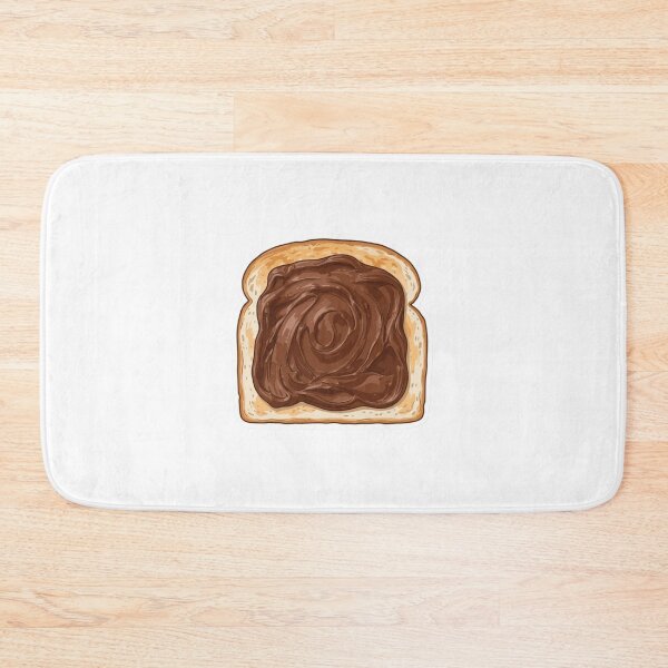 Item preview, Yummy Slice Of Chocolate Spread Toast designed and sold by rissershop.