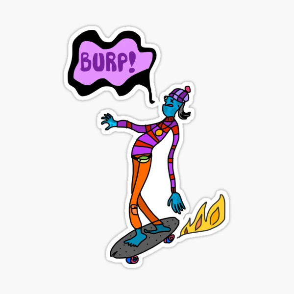 FLAMING SKATE RIDE