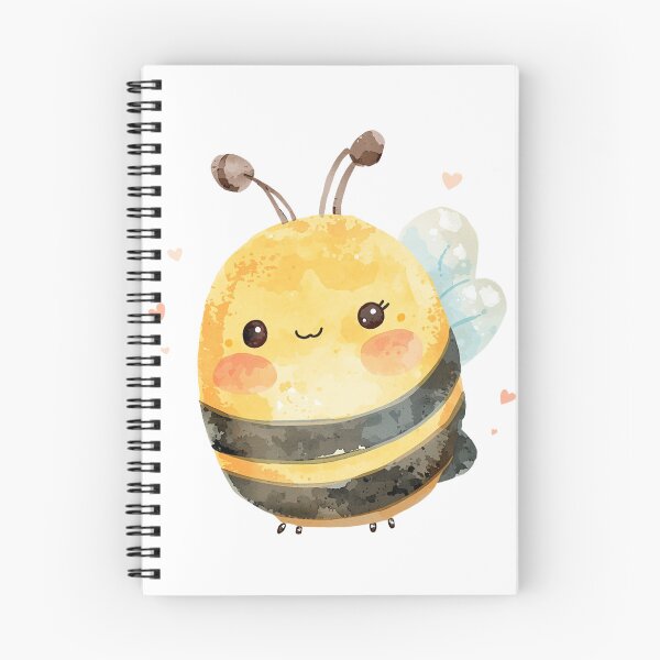 Item preview, Plump bee with little hearts designed and sold by MlleLAbeille.