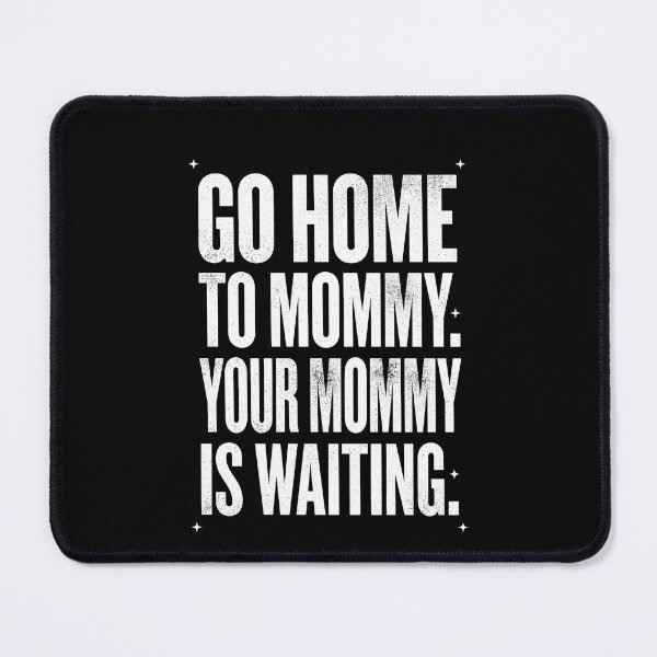 Item preview, Going Home to Mom Retro Pop Political Humor Tee designed and sold by SofenArt.
