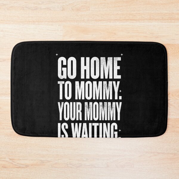 Item preview, Going Home to Mom Retro Pop Political Humor Tee designed and sold by SofenArt.