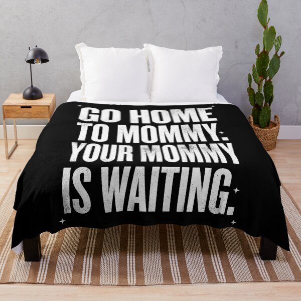 Item preview, Going Home to Mom Retro Pop Political Humor Tee designed and sold by SofenArt.