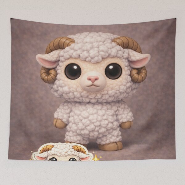 Item preview, Mass-Produced Individual Sheep | Funko Flock Parody designed and sold by Thpoar.