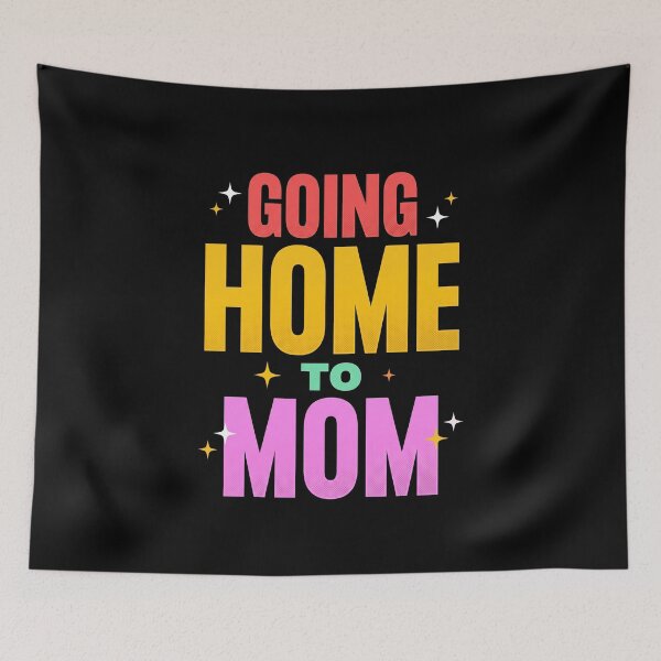 Item preview, Go Home to Mommy Stencil Style Trump Political Tee designed and sold by SofenArt.
