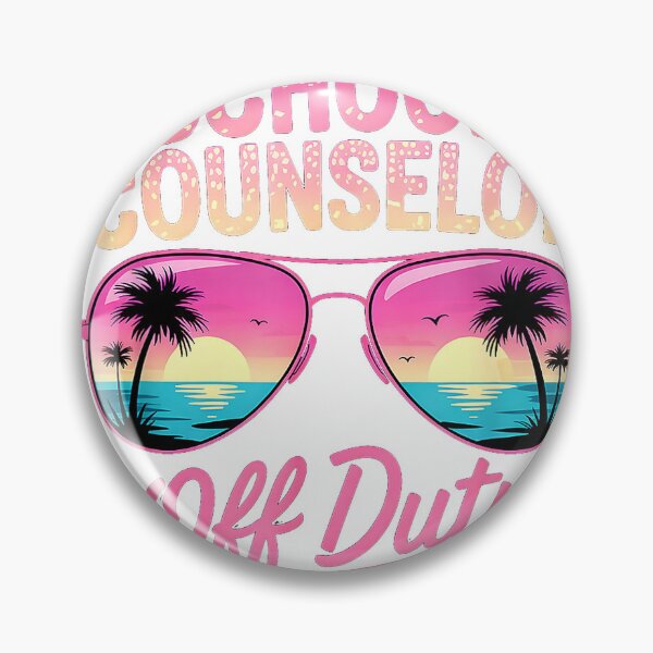 Item preview, Cute SCHOOL COUNSELOR OFF DUTY Vacation Mom Beach Trip Swim T-Shirt designed and sold by gidget-gadget.