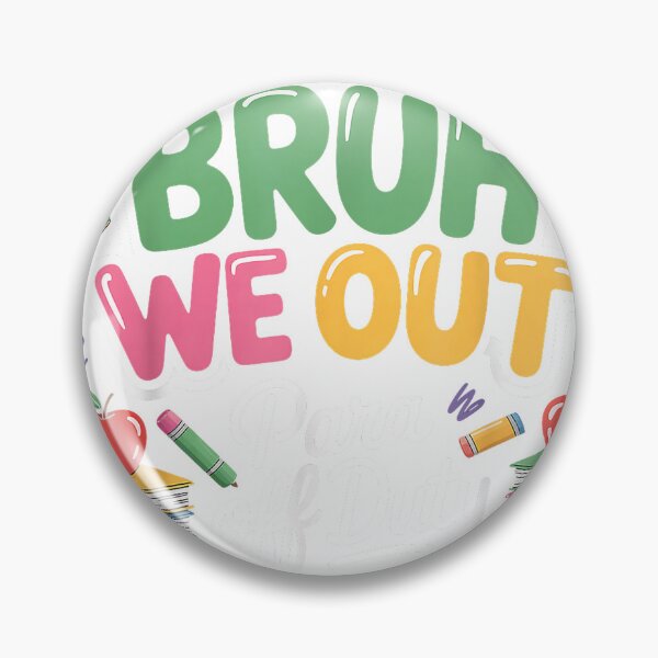 Item preview, End Of School Year Summer Bruh We Out Para Off Duty T-Shirt designed and sold by gidget-gadget.