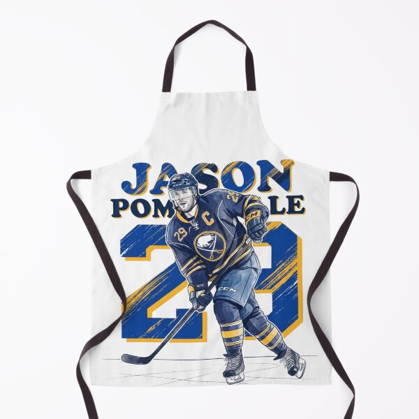 Item preview, Jason Pominville 29 Retro Buffalo Hockey Captain Art designed and sold by Thogan0416.