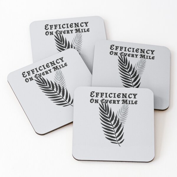 Item preview, Efficiency on Every Mile V2 designed and sold by CHIEF-HAT STORE.