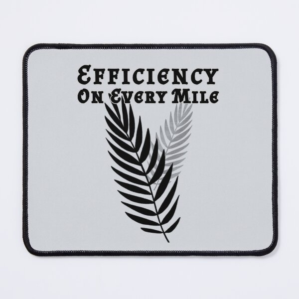 Item preview, Efficiency on Every Mile V2 designed and sold by CHIEF-HAT STORE.