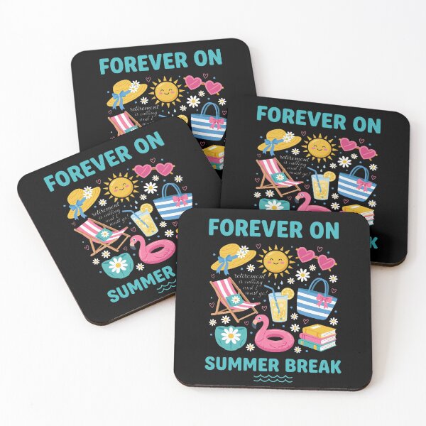 Item preview, Forever On Summer Break Retirement Vacation Retiree designed and sold by SofenArt.