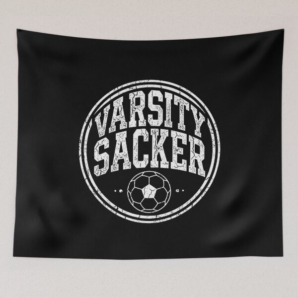 Item preview, Varsity Sacker Soccer Player High School Athlete designed and sold by SofenArt.