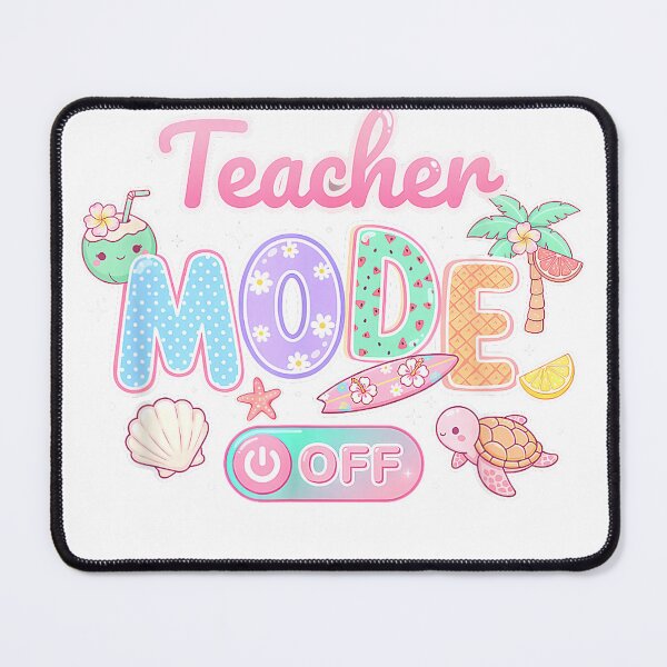Item preview, Funny Teacher Off Duty Ocean Sea Animal Last Day of School T-Shirt designed and sold by gidget-gadget.