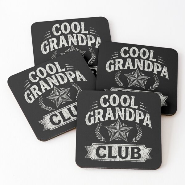 Item preview, Cool Grandpa Club Distressed Father's Day Gift designed and sold by 519xdesign.