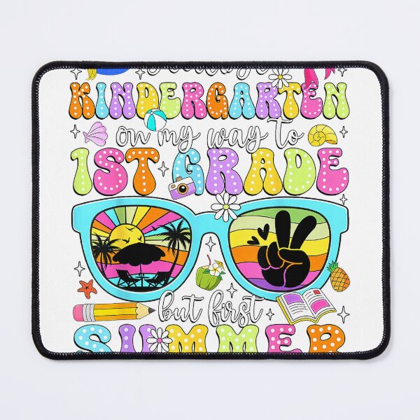 Item preview, Goodbye Kindergarten Hello 1st Grade Graduation Boy Girl Kid T-Shirt designed and sold by gidget-gadget.