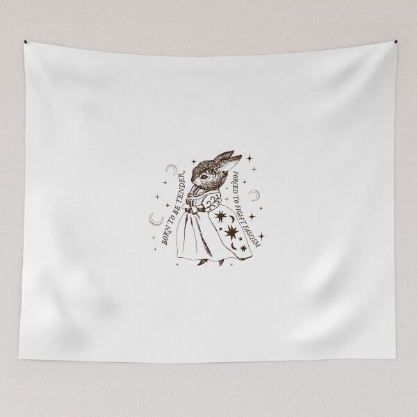 Item preview,  Born To Be Tender Forced To Fight Fascism designed and sold by Phillipsalexan.
