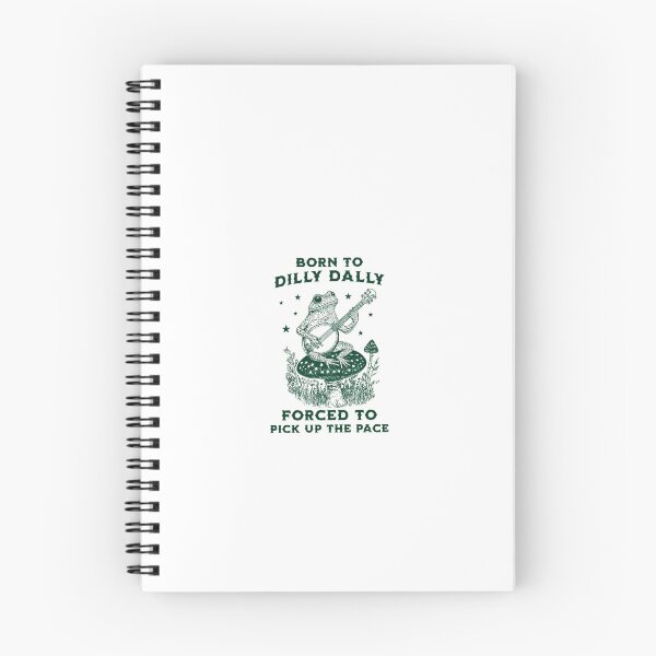Item preview, Born to Dilly Dally Forced To Pick Up The Pace ~ Banjo Playing Frog designed and sold by Phillipsalexan.
