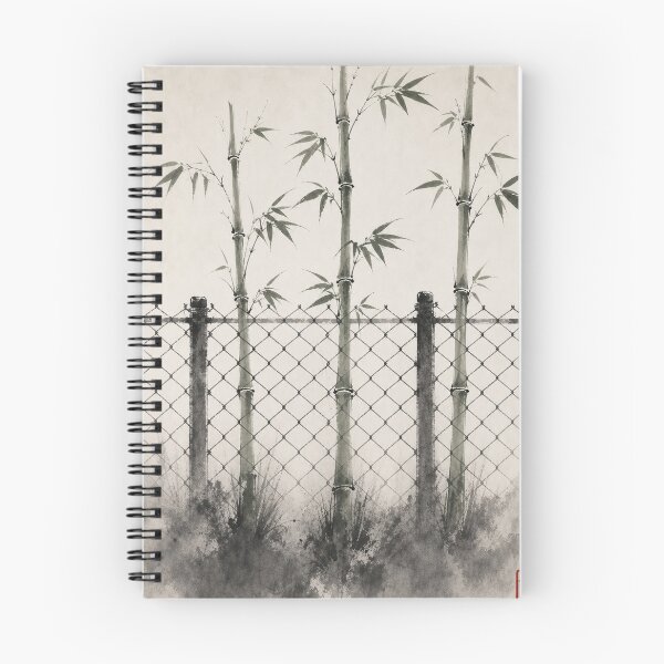 Item preview, Bamboo Through Wire Ink Wall Art designed and sold by oddpawstudio.