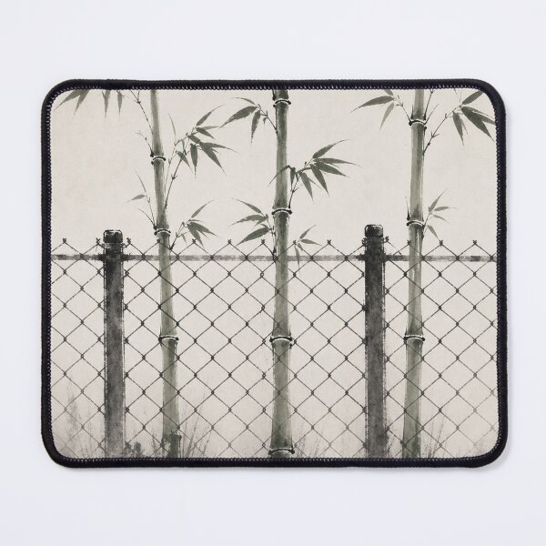 Item preview, Bamboo Through Wire Ink Wall Art designed and sold by oddpawstudio.