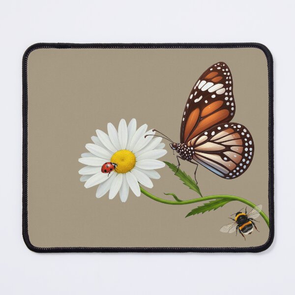 Item preview, BUTTERFLIES, LADYBUGS, DAISY, BEES, FLOWERS, NATURE, FLORAL designed and sold by classic car craze.