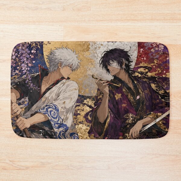 Item preview, Gintoki Sakata & Takasugi Shinsuke Samurai Moon Art | Gintama Anime Japanese Aesthetic designed and sold by Dyan4.