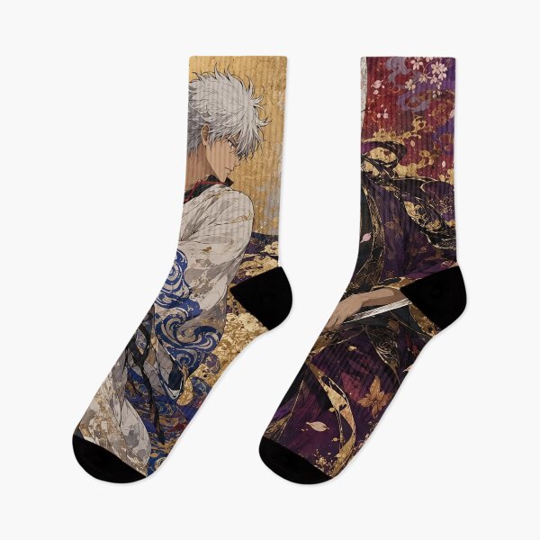 Item preview, Gintoki Sakata & Takasugi Shinsuke Samurai Moon Art | Gintama Anime Japanese Aesthetic designed and sold by Dyan4.