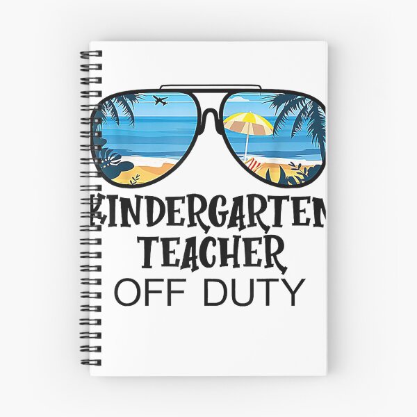 Item preview, Kindergarten Teacher Off Duty Sunglasses Beach Summer T-Shirt designed and sold by gidget-gadget.