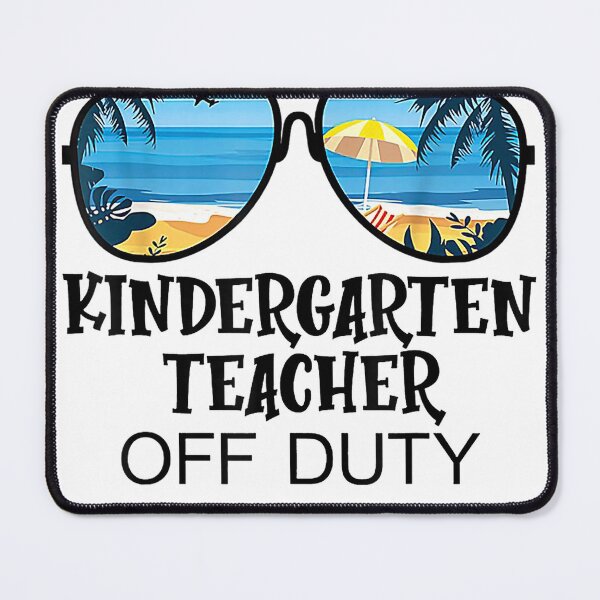 Item preview, Kindergarten Teacher Off Duty Sunglasses Beach Summer T-Shirt designed and sold by gidget-gadget.