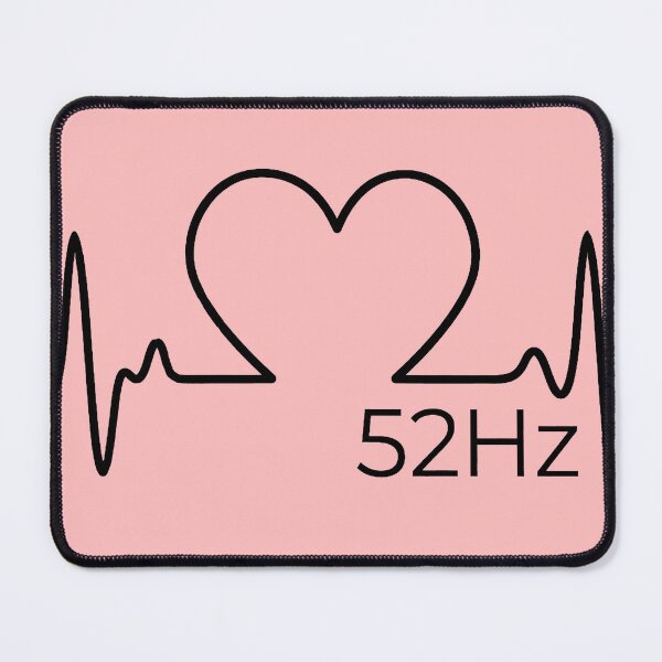 Item preview, 52Hz Heartbeat EKG Loneliest Whale Minimalist Line Art designed and sold by Witsnu7356.