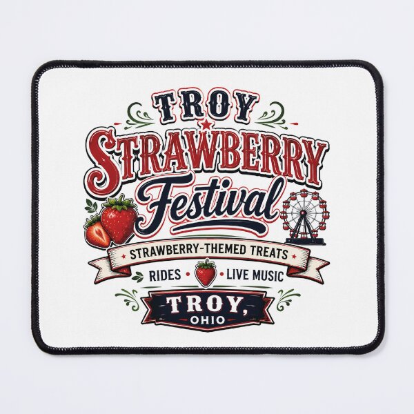 Item preview, Troy Strawberry Festival – Ohio Summer Celebration designed and sold by Combat Skies.