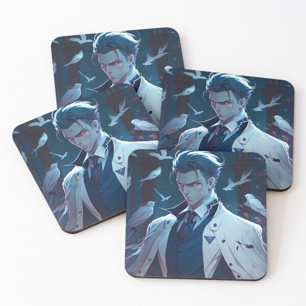 Item preview, Dark Anime Vampire Prince Portrait designed and sold by Amr Siam.