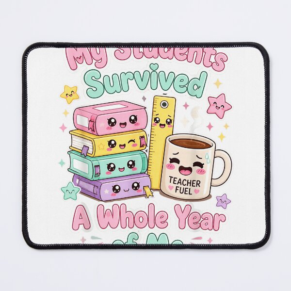 Item preview, My Students Survived A Whole Year of Me Humor for Teacher T-Shirt designed and sold by gidget-gadget.