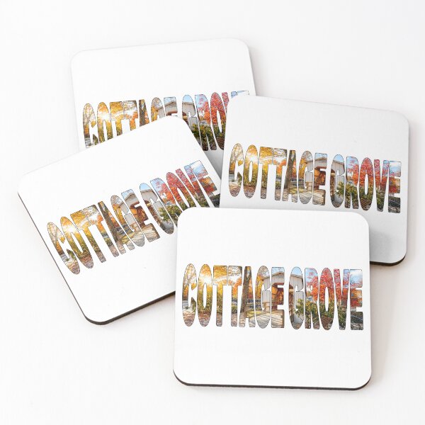 Item preview, COTTAGE GROVE - Lane County Oregon Covered Bridge in Fall Snow designed and sold by Adam Gormley.
