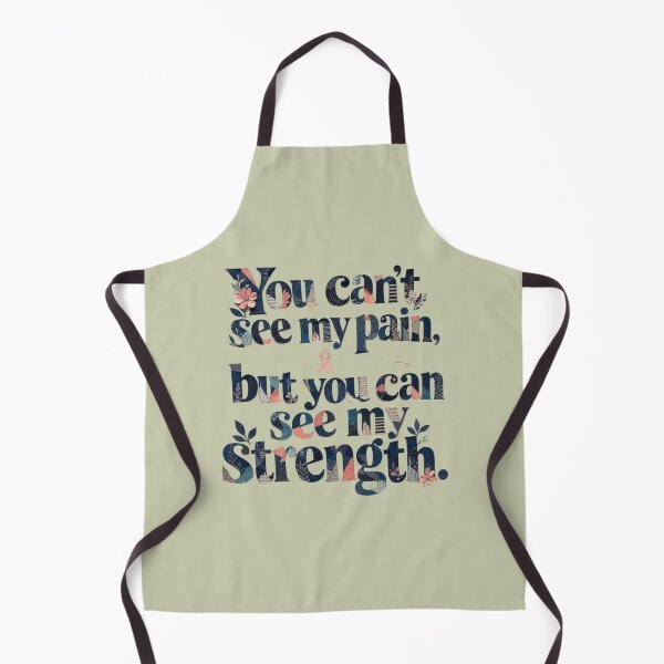 Item preview, You cant see my pain but you can see my strength quote designed and sold by Chill Vibe.