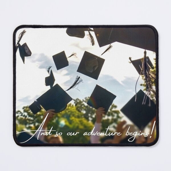 Item preview, On to new adventures, graduates! designed and sold by Positive Shift.