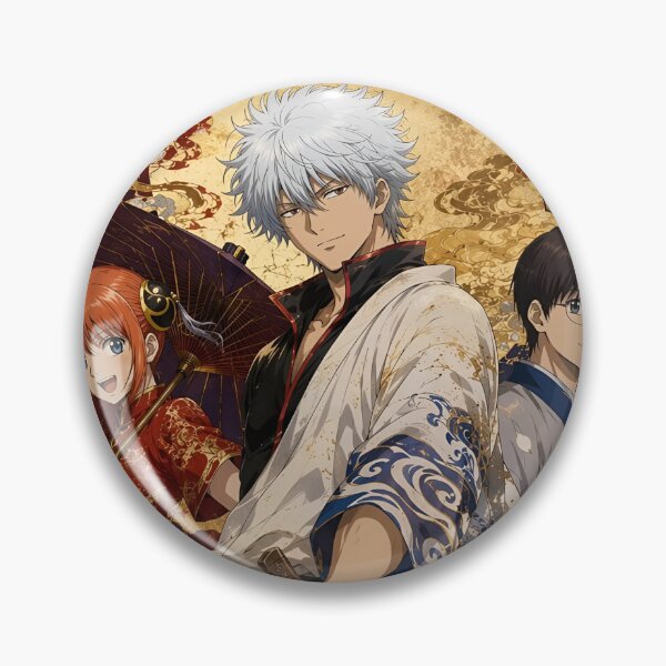 Item preview, Gintoki Kagura & Shinpachi Traditional Japanese Art | Gintama Yorozuya Anime  designed and sold by Dyan4.