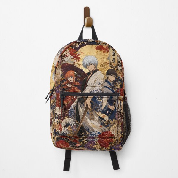Item preview, Gintoki Kagura & Shinpachi Traditional Japanese Art | Gintama Yorozuya Anime designed and sold by Dyan4.