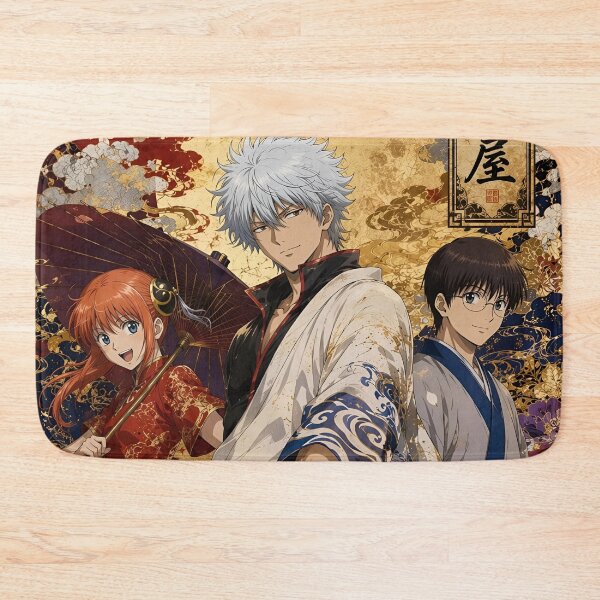 Item preview, Gintoki Kagura & Shinpachi Traditional Japanese Art | Gintama Yorozuya Anime  designed and sold by Dyan4.