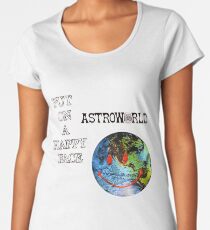 ASTROWORLD Logo Women's Premium T-Shirt