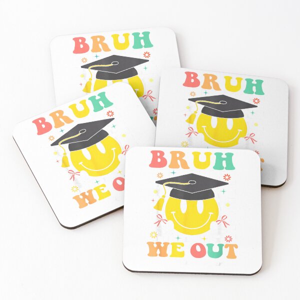 Item preview, Bruh We Out Kindergarten Graduation Teacher Kid Hello Summer T-Shirt designed and sold by SubStudio97.