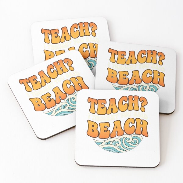 Item preview, Beach Mode Teacher Saying Bright Summer Humor Premium Tri-Blend T-Shirt designed and sold by RKdrawings.