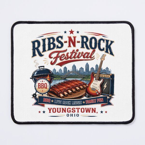 Item preview, Ribs N Rock Festival – Youngstown Music designed and sold by Combat Skies.