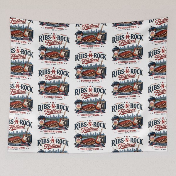 Item preview, Ribs N Rock Festival – Youngstown Music designed and sold by Combat Skies.