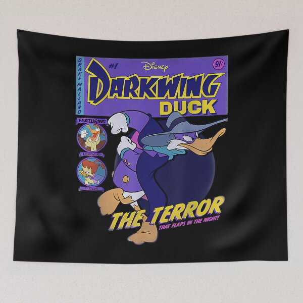 Item preview, Darkwing Duck Comic Cover The Terror That Haps In The Night designed and sold by Sandro-Shop.
